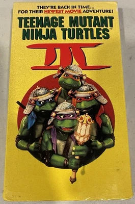Teenage Mutant Ninja Turtles 3 [USED][VHS] See Pictures - Image 1 of 3