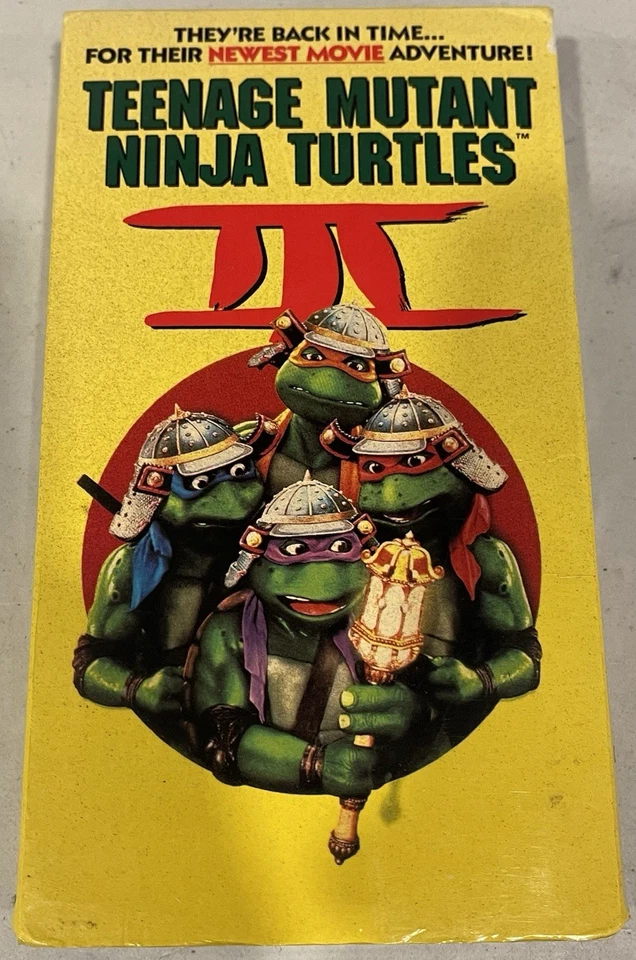 Teenage Mutant Ninja Turtles 3 [USED][VHS] See Pictures - Image 1 of 3