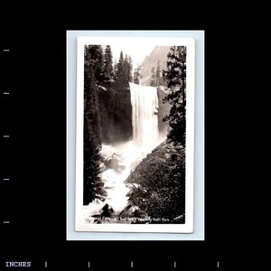 Altes Vintage Foto VERNAL FALLS YOSEMITE WASSERFALL KALIFORNIEN SOUVENIR DRUCK - Bild 1 von 2