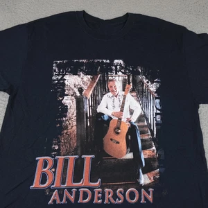 Retro Bill Anderson Country Musik schwere Baumwolle schwarz T-Shirt S-5XL TT505 - Bild 1 von 3