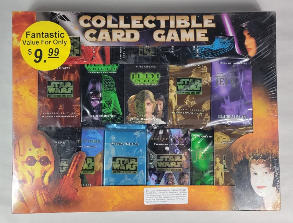 Star Wars CCG - 14x Sealed Packs - Reflections I + II, Death Star II, Premiere - Image 1 of 4