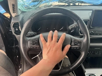 Used Steering Wheel fits: 2022 Ford Bronco sport w/adaptive cruise w/o paddle sh - Image 1 of 4