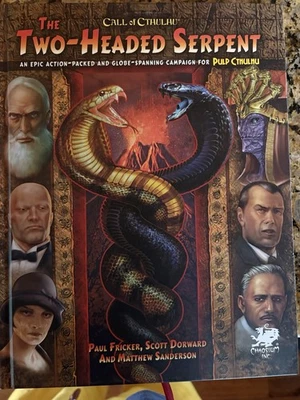 Call of Cthulhu: The Two-Headed Serpent 2017 Hardcover Edition, CHA23125 - Image 1 of 2
