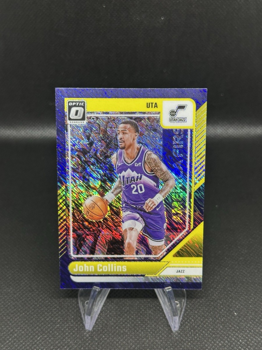 【192】 NBA カード John Collins RC auto 299シリ 2023-24 Panini NBA Hoops John Collins BLUE #78 Utah Jazz | eBay