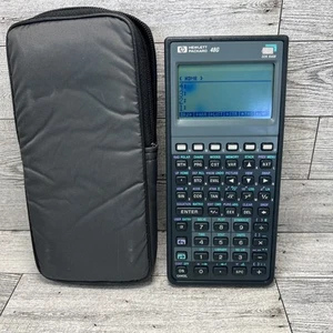 HP Hewlett Packard 48G Graphing Calculator 32K RAM Tested & Working *Small Flaws - Picture 1 of 16