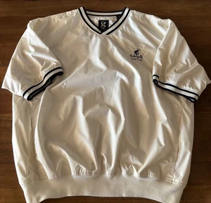 GEAR FOR SPORTS Wind Breaker White PULLOVER MEN'S Large Kokopelli Golf Club - Picture 1 of 8