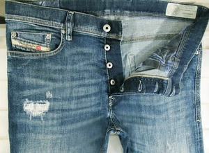Jeans uomo HOT DIESEL TEPPHAR 860K slim skinny distress elasticizzato 33x34 (vestibilità 34x34) - Foto 1 di 16