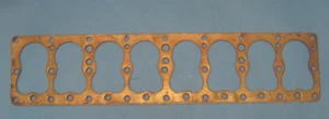 NOS copper head gasket 1930 Chrysler CJ; 1928-1930 DeSoto 6 see description - Bild 1 von 2