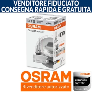 OSRAM Xenarc Classic Xenon Lampada Faro D1S (Singolo) 66140CLC - Foto 1 di 3