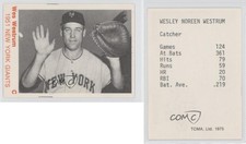 1975 TCMA 1951 New York Giants Wes Westrum