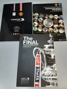 CUP FINAL programmes x 3 - Carling Cup 2010, FA Cup 2005 & Community Shield 2008 - Picture 1 of 15