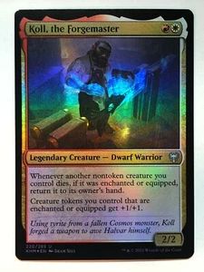MTG Kaldheim Koll, the Forgemaster 220 Foil NM/M - Picture 1 of 1