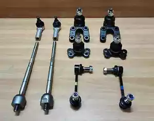 New Suspension Ball Joint Tie Rod Link Rod Kit Mahindra Scorpio Pickup 2.5 NEF - Foto 1 di 8