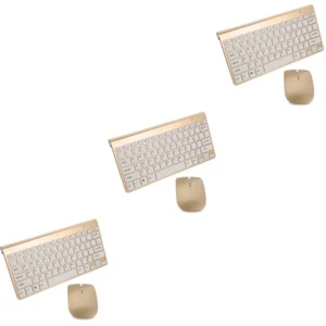 3 setzt drahtlose - und Tastaturkabel -Plug -and -Play -Computerzubehör ein - Bild 1 von 12