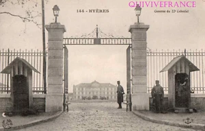 CP3216 - CARTE POSTALE 83 HYERES CASERNE DU 22e COLONIAL - Foto 1 di 2