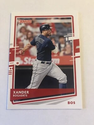 Xander Bogaerts 2020 Donruss #75 Boston Red Sox - Image 1 of 2
