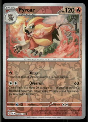 SV02: Paldea Evolved #032/193 Pyroar - Image 1 of 2