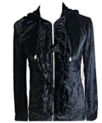 Moletom com capuz feminino Vertigo veludo tamanho médio  - Imagem 1 de 4