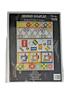 Cross Stitch Kit, Back Stitch - Sewing Sampler MS420K TE5920, Imaginating - Picture 1 of 4