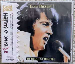 Elvis Presley SEALED CD: By Request Best 20 - Japan Gold Pack - RCA B23D-41059 - Picture 1 of 3