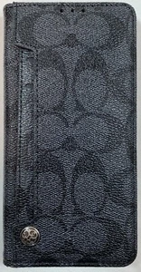 iPhone 11 Pro MAX Luxury Wallet Case w/wrist strap Dugecey Black new in package - Picture 1 of 6