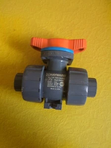 Hayward TBH1050A0SE0000 1/2" TBH Serie True Union PVC Kugelhahn - Bild 1 von 7