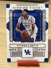 2020 Panini Contenders Draft Picks Anthony Davis Winning Ticket #11 Kentucky B5
