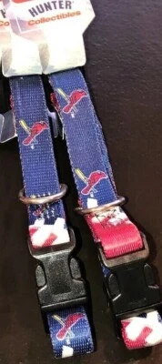 Collares para perros X-pequeños de los Cardenales de San Luis color rojo intenso - 2 collares para perros X-pequeños Foto 1 de 3