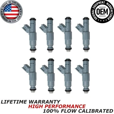 8X OEM Bosch Fuel Injector Fit For 2001-2007 Jeep Grand Cherokee 4.7L - Image 1 of 4