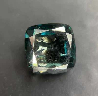 1.54Ct Cushion Cut Lab Grown Blue Salt & Pepper Diamond for Unique Stone Jewelry - Image 1 of 4