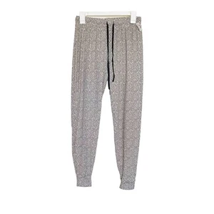 Rae Dunn Womens Jogger Pants Loungewear Pajama Animal Cheetah Sleepwear Sz Small - Picture 1 of 12