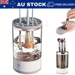 Electric Makeup Brush Cleaner & Dryer Machine Automatic Brush Fast Cleaning Tool - Picture 1 of 8