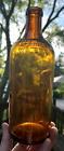 Nice Amber Witter Medicinal Springs Bottle San Francisco, Ca 1890'S Era L@@K