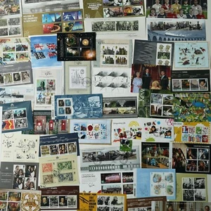 Great Britain Minisheets/Souvenir Sheet Stamps - 50 & 100 Different Sheets - Picture 1 of 1