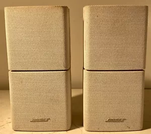 Par de mini altavoces Bose doble cubo estilo de vida blanco - Imagen 1 de 7