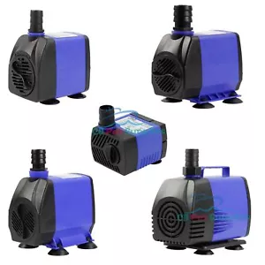 Aquarium Water Pump Submersible Fountain Pond Pump Hydroponics - Picture 1 of 15