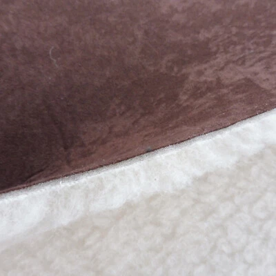 5 lfm Velours m, Schafwolle,dunkelbraun , per m € 10,00 - Bild 1 von 2