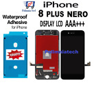 Display Iphone 8 Plus Nero Touchscreen Vetro Qualita' Pari All' Originale Top
