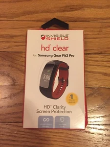 Invisible Shield HD Clear Screen Protector for Samsung Gear Fit2 Pro Clear - Picture 1 of 2