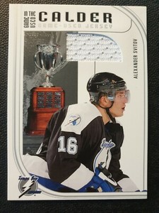 2002-03 ITG Used Calder Jerseys C7 Alexander Svitov #ed/50