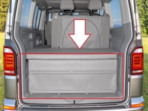 Brandrup Flexbag Heckabschluss für Heckladeraum, VW T6/T5 Beach mit 2er Bank - Bild 1 von 2