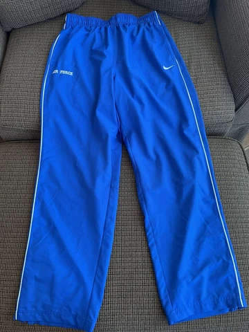 Nike Mens Air Force Falcons Athletic Pants Royal Blue Large - EUC! Cover