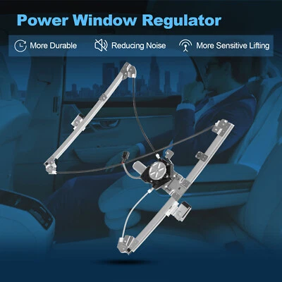 Regulador de ventana del lado del conductor delantero con motor para Chevy Silverado 1500 1999-2006 Foto 1 de 4