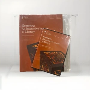 DVD Geometry An Interactive Journey to Mastery with Workbook by James S. Tanton - Foto 1 di 5