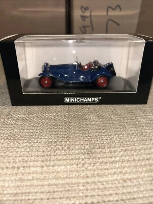 MINICHAMPS ALFA ROMEO 6C 1750 G.S. BLUE 400120431 Mint Boxed 1.43 - Image 1 of 4