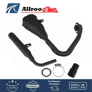 Fit For Yamaha PW50 Y-Zinger Exhaust Muffler Manifold Pipe - Foto 1 di 8