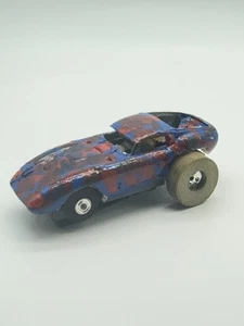 VINTAGE AURORA TJET COBRA GT HO SLOT CAR Repaint - Bild 1 von 18