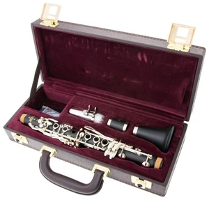 Brand New BUFFET E11 Eb Clarinet w/SILVER Plated Keys -  Ships FREE Worldwide - Picture 1 of 9