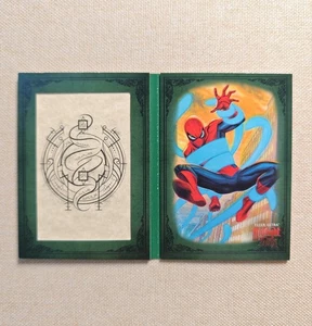 2022 Fleer Ultra Midnight Sons Dark Texts SAPPHIRC BANDS OF STORAAN SPIDER-MAN - Picture 1 of 3