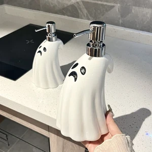 380ML Ghost Dispensing Bottle Empty Shampoo Cosmetic Split Bottle Hair Salon - Picture 1 of 12